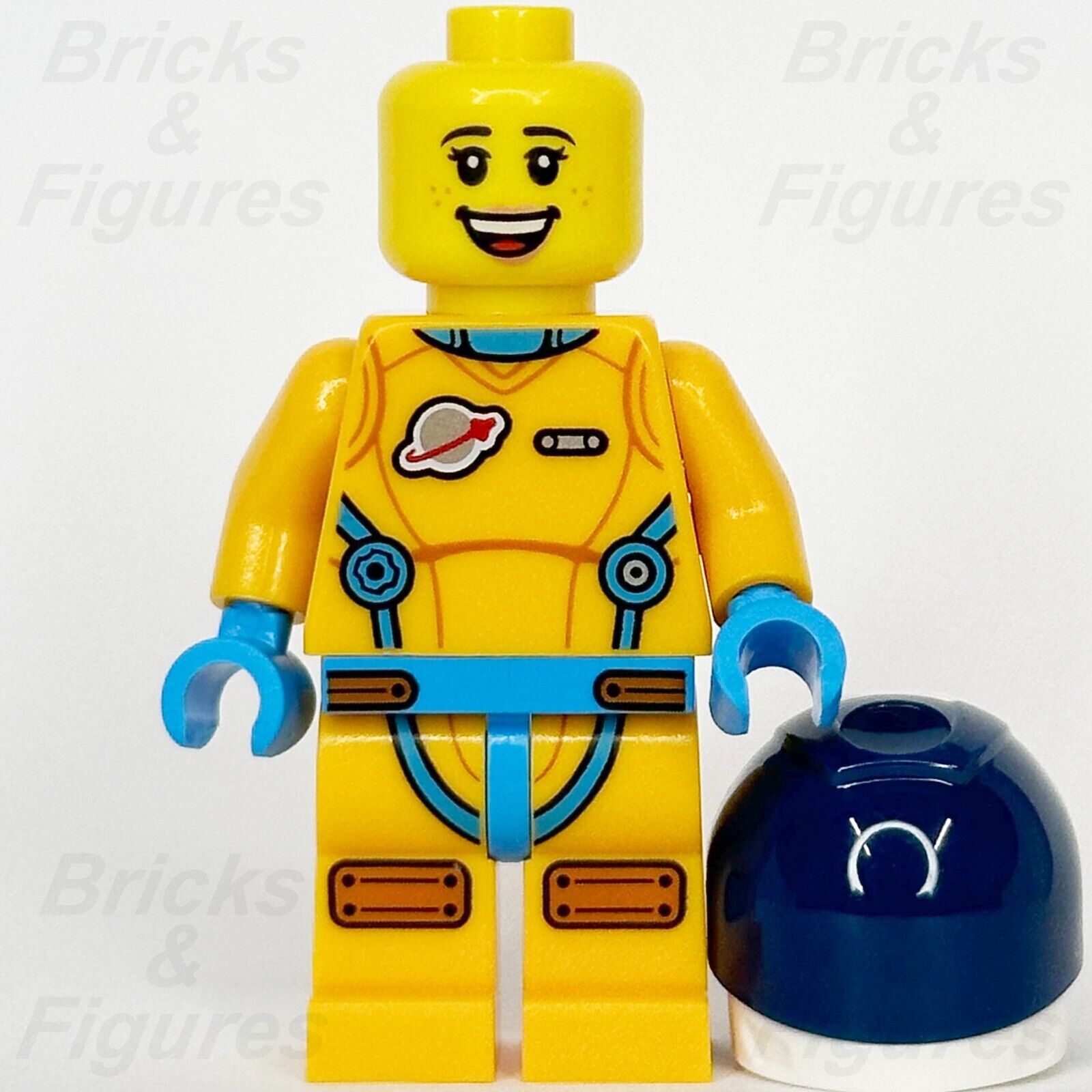 LEGO City Lunar Space Station Astronaut Minifigure Rivera Town 60349 cty1420 - Bricks & Figures