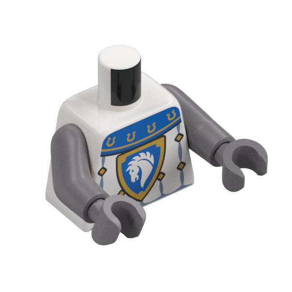 LEGO Minifigure Torso Part 6554518 76382 Castle Horse Knight King Body 311680