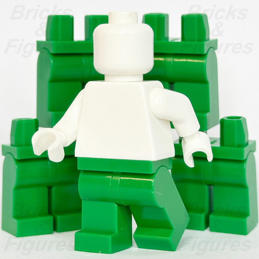 LEGO Minifigure Green Legs Part Plain Hips 73200 74040 970c00 10970 x 52