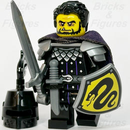 LEGO Castle Serpent Knight General Minifigure Lord Veyrax Dark Warrior Genuine0