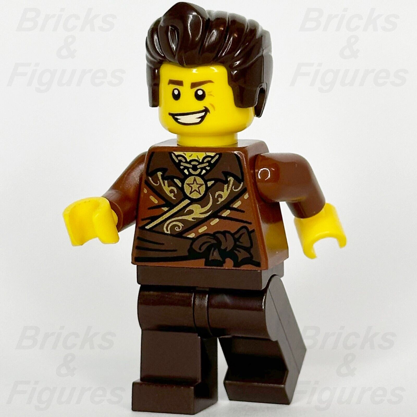 LEGO Ninjago Dareth Minifigure The Brown Ninja Minifig 70751 njo170