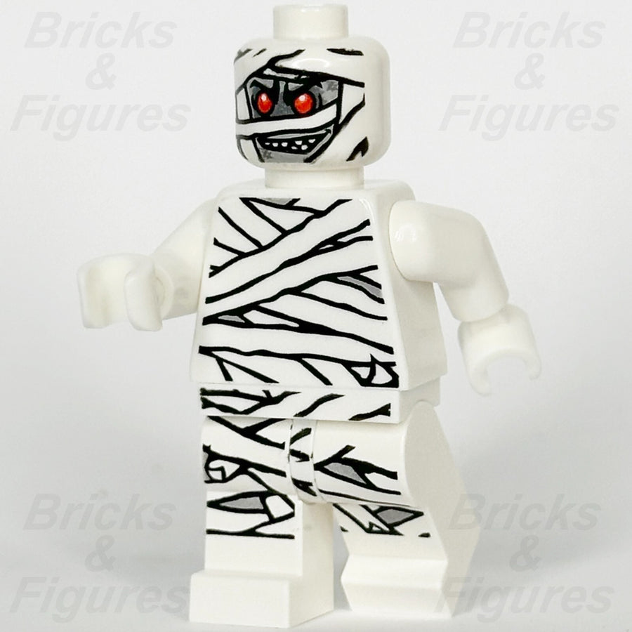 LEGO Monster Fighters Mummy Minifigure NonGlow in the DARK White 9462 Used0