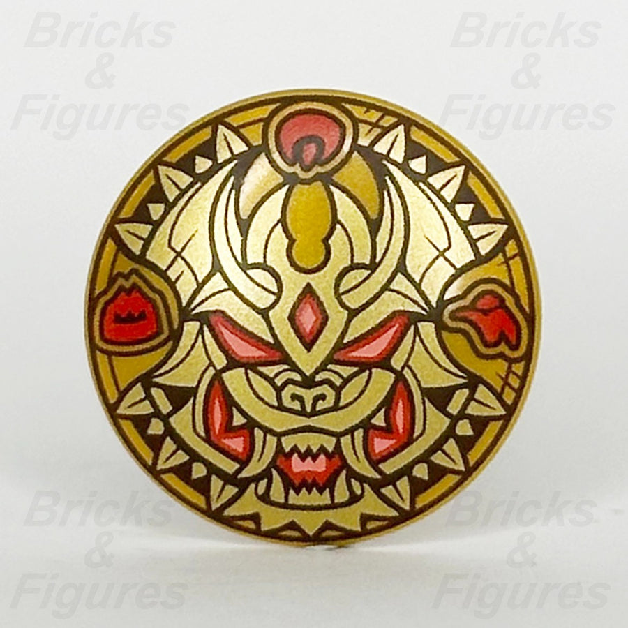 LEGO® Ninjago Gong of Shattering Minifigure Shield Part Dragons Rising Season 20