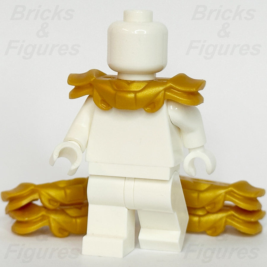 LEGO Ninjago Pearl Gold Shoulder Armour Minifigure Part Double Flaps 35635 x 51