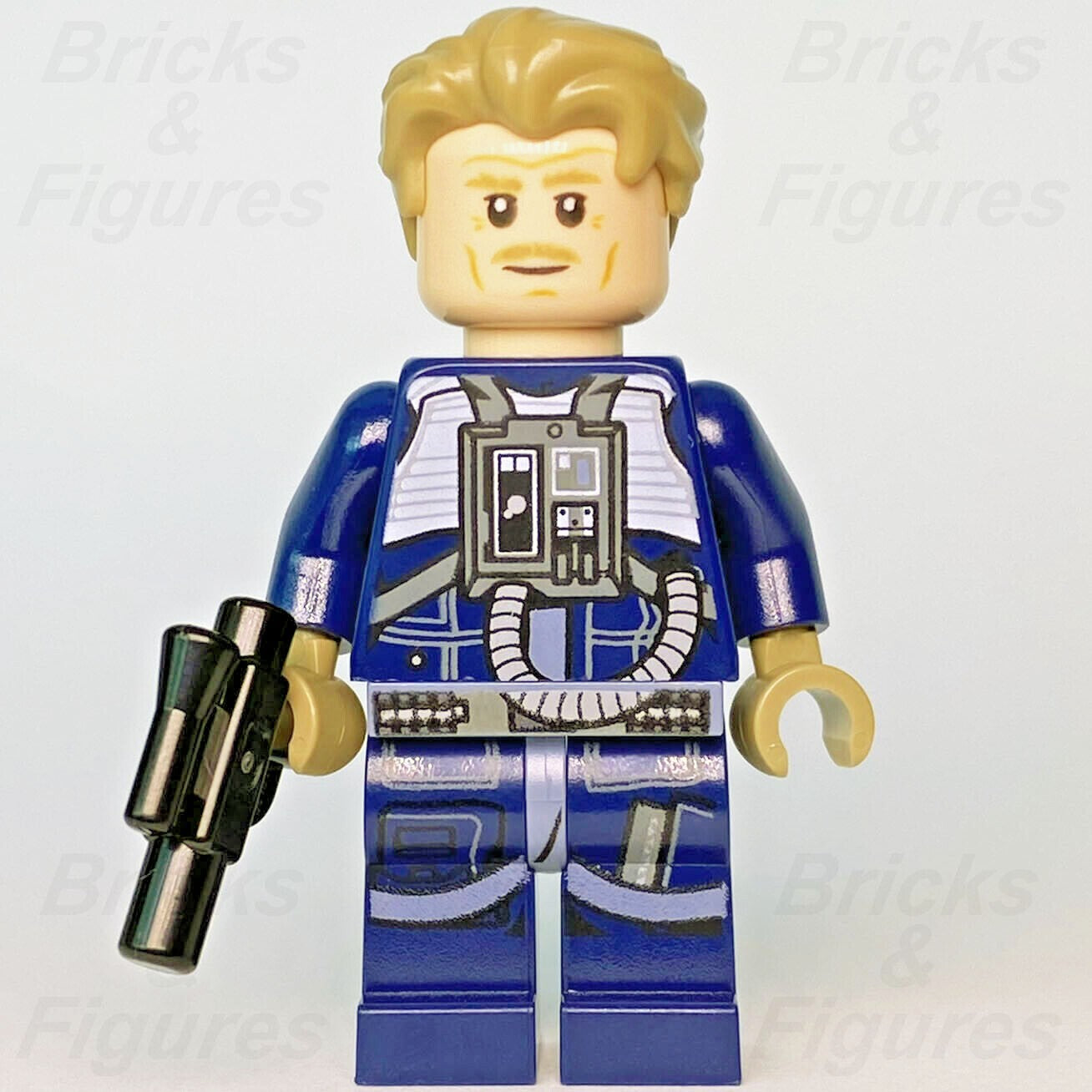 Used Star Wars LEGO General Antoc Merrick XWing Pilot Minifigure 75213241