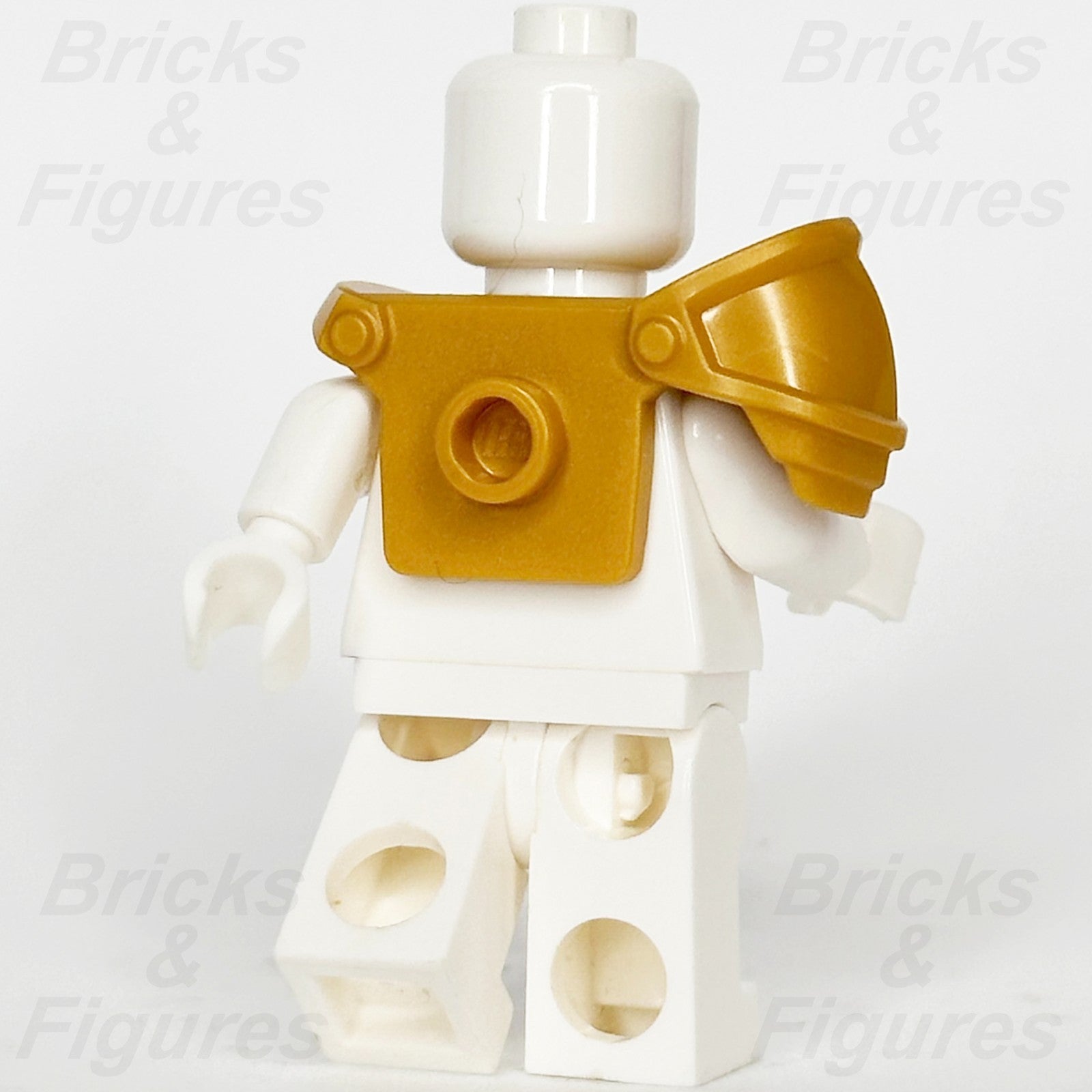 LEGO Castle Minifigure Shoulder Armour Part Pearl Gold Knight Pauldron 654352