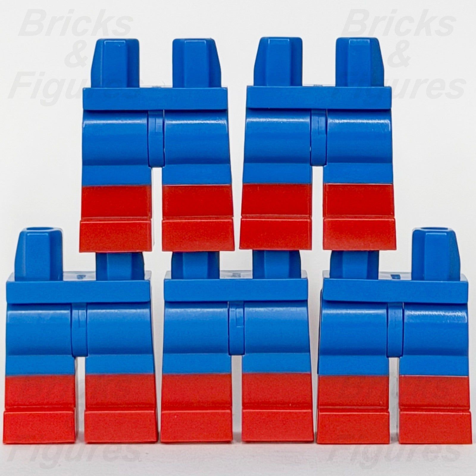 LEGO® Spider-Man Blue Legs Minifigure Part Moulded Lower Red Boots 6120518 x 50