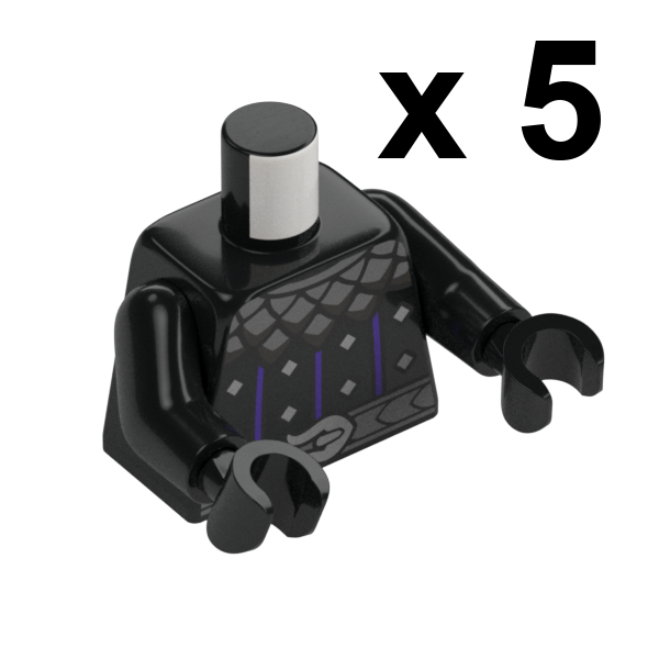 LEGO Minifigure Torso Part 6554507 76382 Castle Serpent Knight Body 31168 x 50