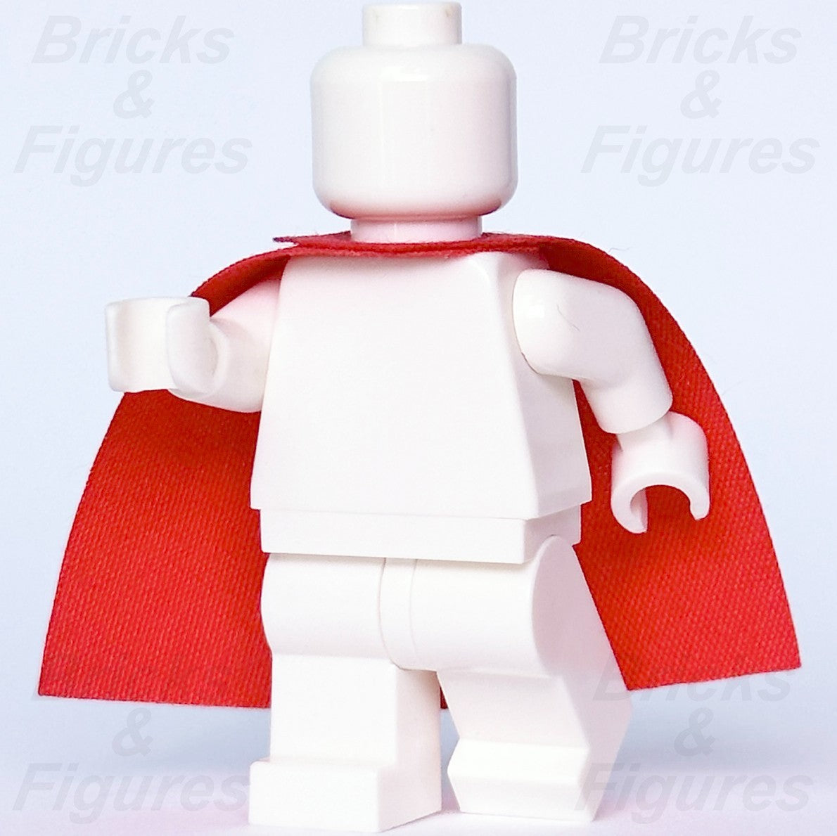 LEGO Red Minifigure Cape Cloth Traditional Starched Fabric Body Wear Part 5221