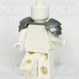 LEGO Castle Flat Silver Shoulder Armour Knight Minifigure Part 21325 37614 406012