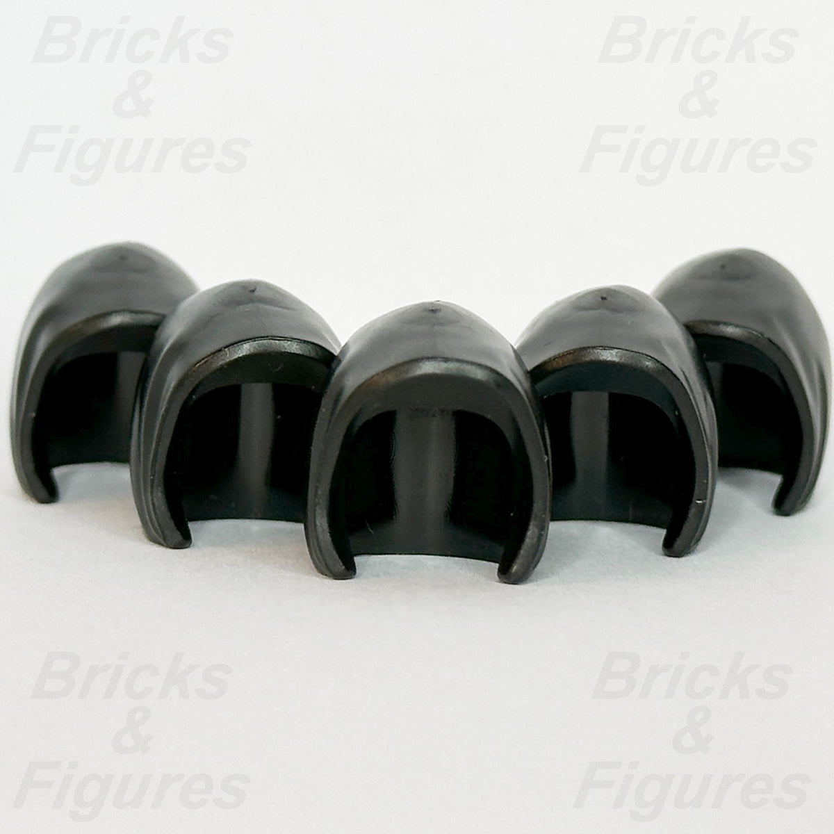 LEGO Minifigure Hood Part Black Headgear Basic Smooth 74528 5368 6561913 x 50
