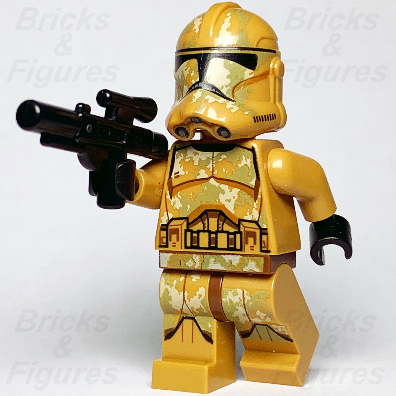 Used LEGO Star Wars Geonosis Clone Trooper Minifigure Phase 2 Camo 75089 sw06060