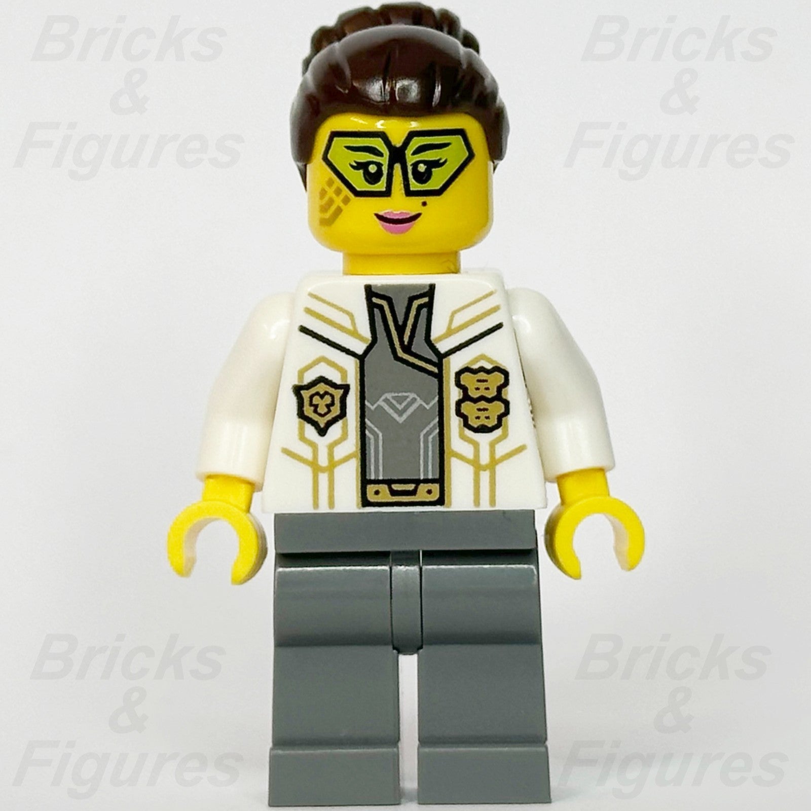 LEGO Ninjago Dr. LaRow Minifigure Dragons Rising Season 3 71837 njo0952 Dr1