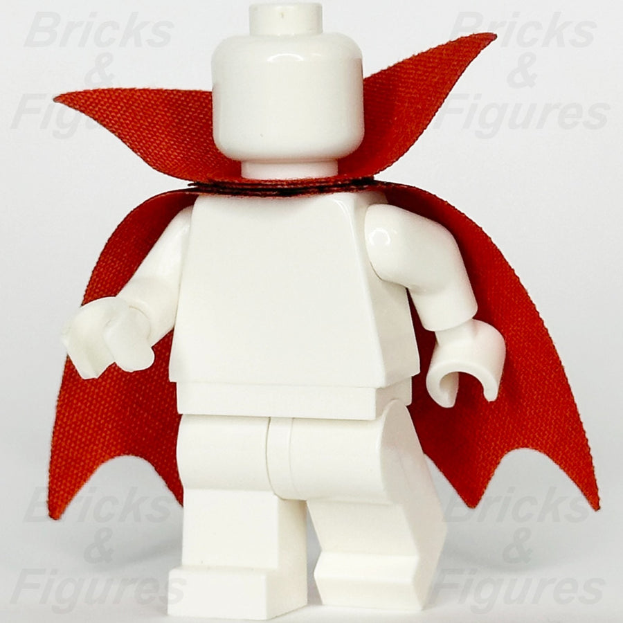 LEGO Vampire Red Black Cape & Collar Minifigure Part Cloth Starched Fabric 759042