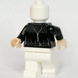 LEGO Ideas Black Torso Minifigure Part Bolo Necklace Robe Loose Dress 213551