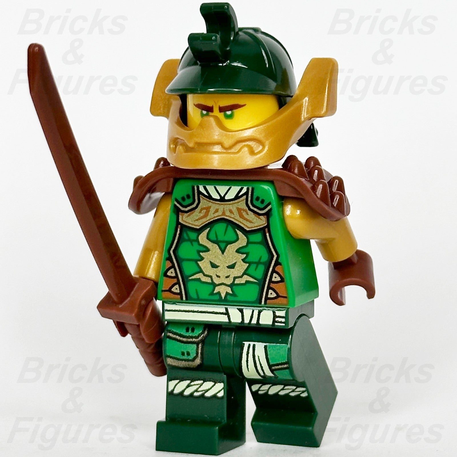 LEGO Ninjago Lloyd Samurai Minifigure The Green Ninja njo0848 Book Minifig0