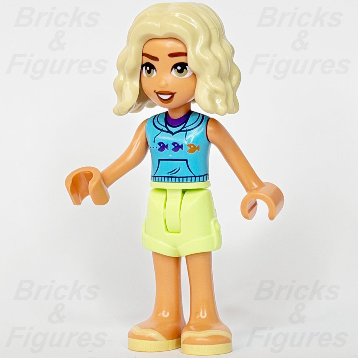 LEGO Friends Nova Minifigure Sleeveless Hoodie Sandals 42635 42625 frnd07390