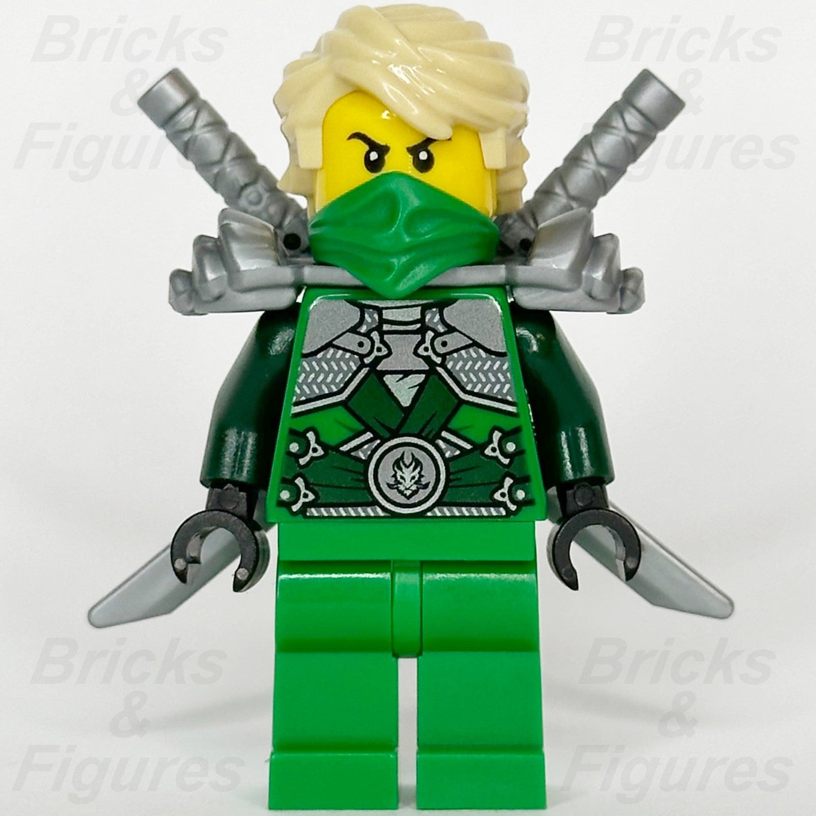 LEGO Ninjago Lloyd Minifigure Rebooted Stone Warrior Armour Ninja 70728 njo01042