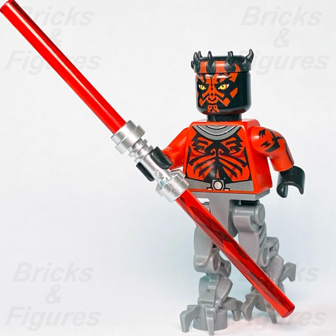 Used LEGO Star Wars Darth Maul Minifigure with Mechanical Legs Sith Lord 750223