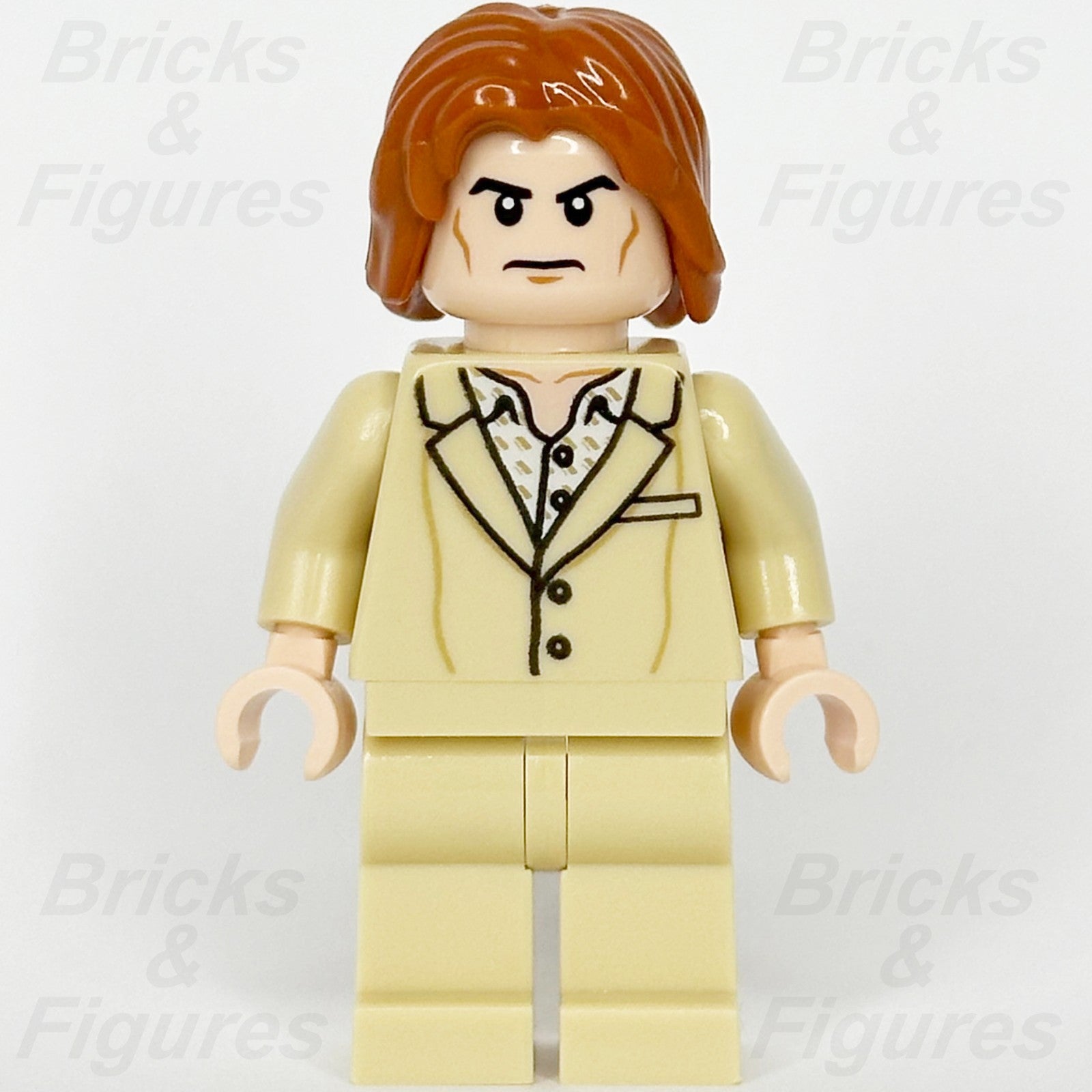 LEGO Super Heroes Lex Luthor Minifigure Dawn of Justice DC Tan Suit 76046 sh02221