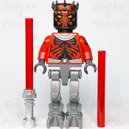 Used LEGO Star Wars Darth Maul Minifigure with Mechanical Legs Sith Lord 750220
