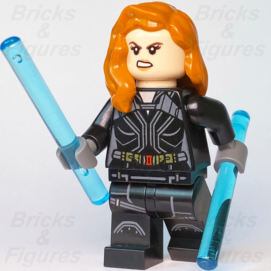LEGO Super Heroes Black Widow Minifigure Avengers Marvel 76162 sh0629 Black Suit0