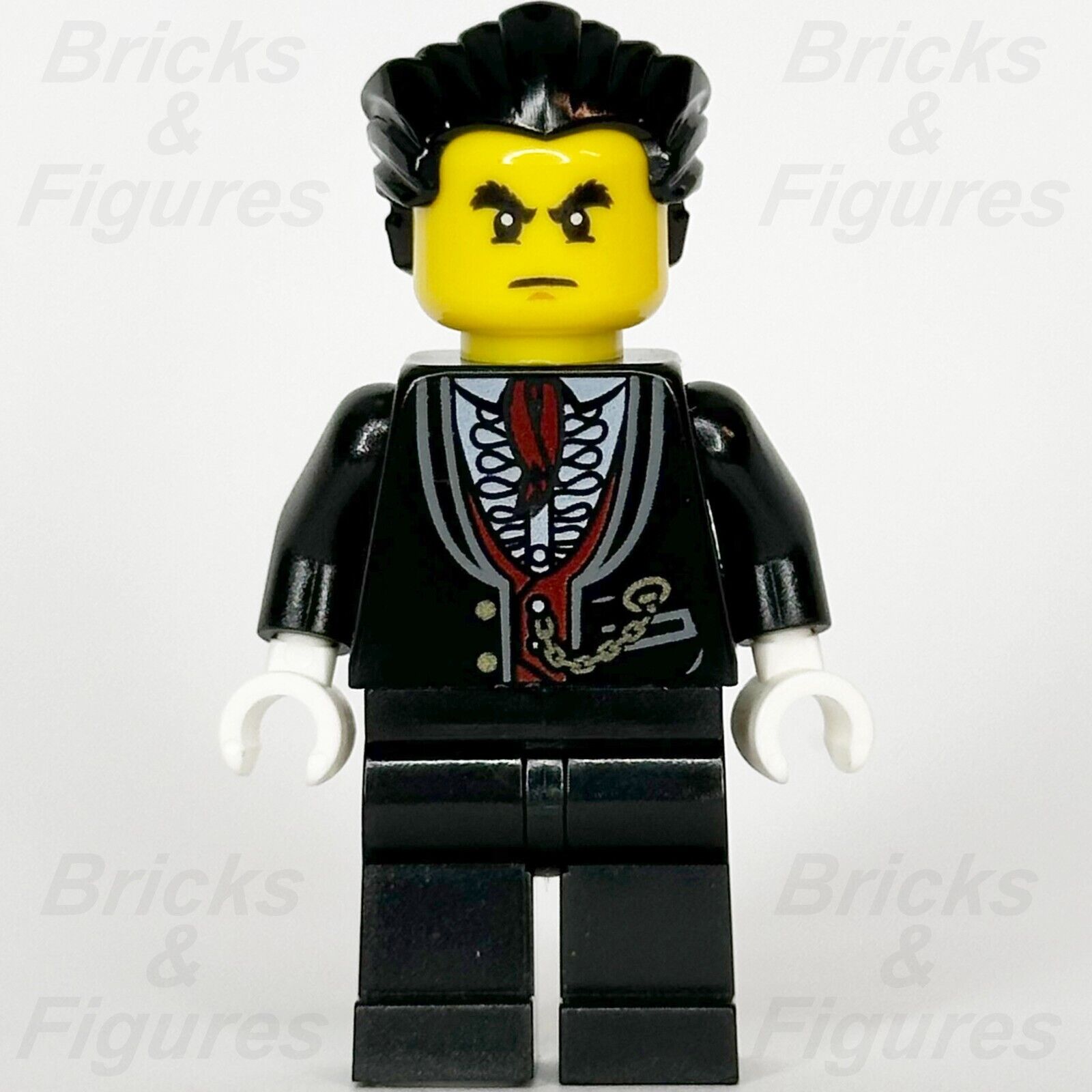 LEGO Holiday & Event Vampire Minifigure Halloween Yellow Head 40260 hol095 - Bricks & Figures