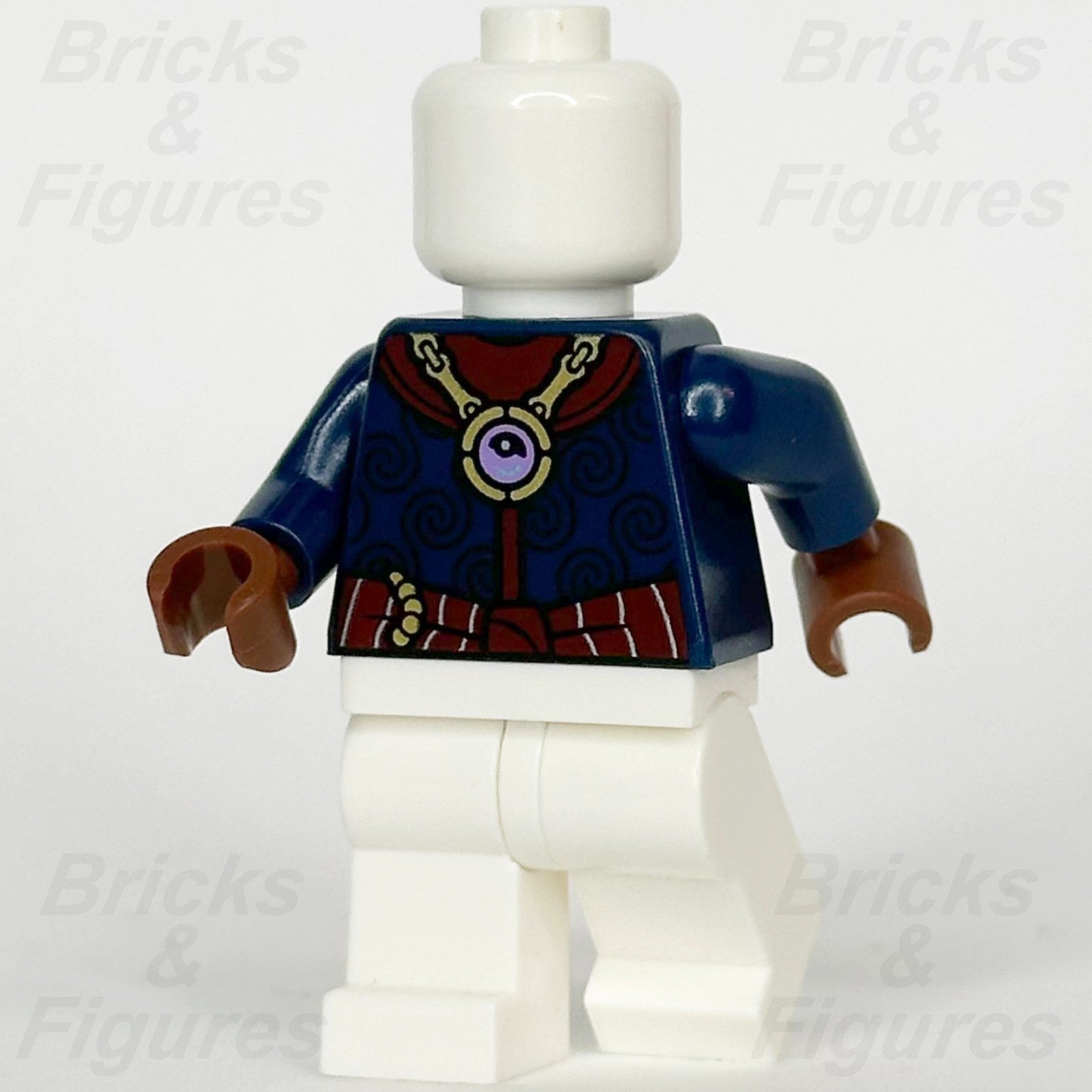 LEGO Dungeons & Dragons Gith Warlock Minifigure Torso Part Dark Blue Cloak 710471