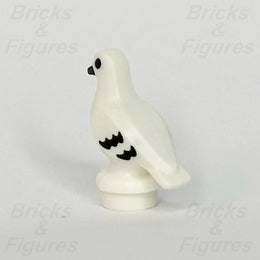 LEGO City Pigeon Animal Minifigure Part White Bird Black Eyes 910062 11371 71882