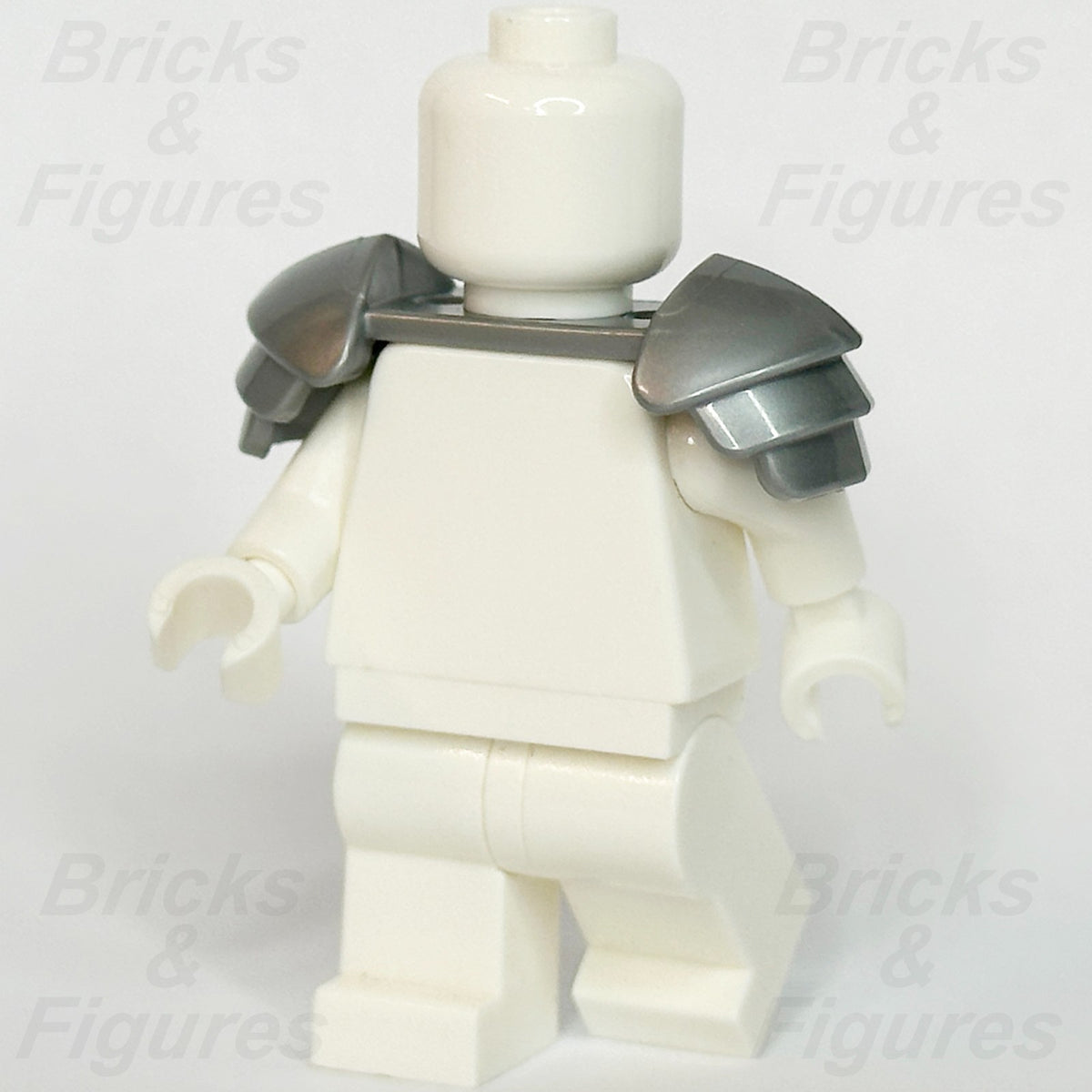 LEGO Castle Flat Silver Shoulder Armour Knight Minifigure Part 21325 37614 406011