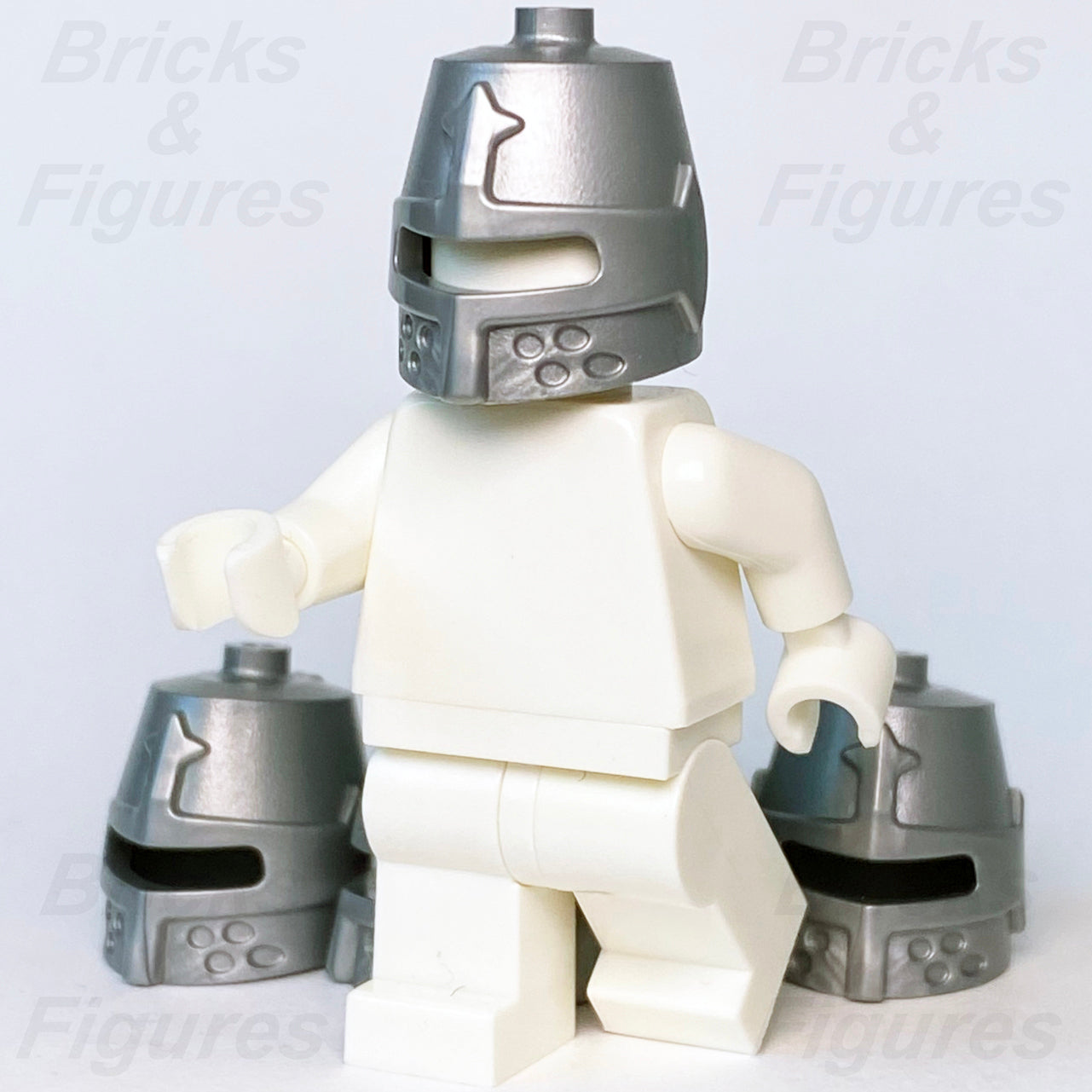 LEGO Ideas Castle Knight Closed Helmet Minifigure Part 70322 21325 70333 x 5
