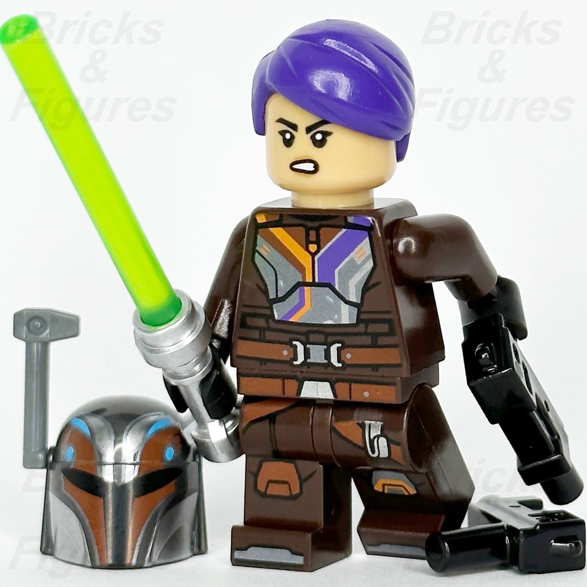 LEGO Star Wars Sabine Wren Minifigure Mandalorian Jedi Padawan 75362 sw1302 1