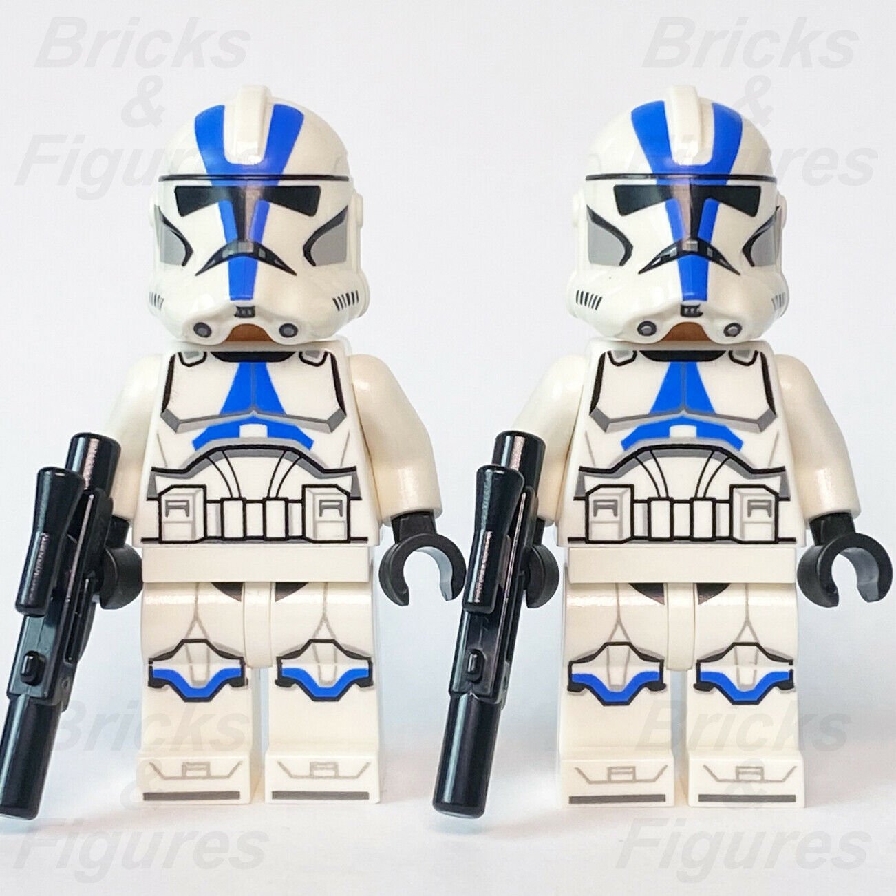 2 x New Star Wars LEGO 501st Legion Clone Trooper Episode 3 Minifigures 75280 3