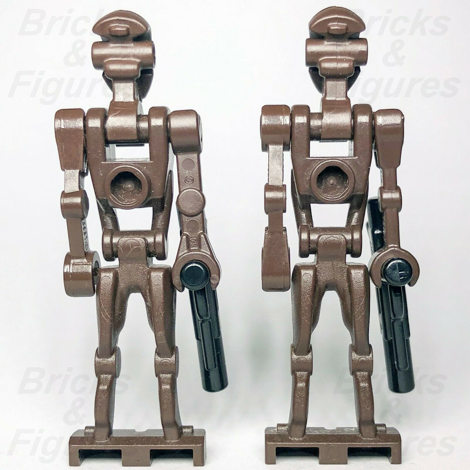 2 x Star Wars LEGO Commando Droid Clone Wars Minifigure 75012 9488 sw0359 - Bricks & Figures