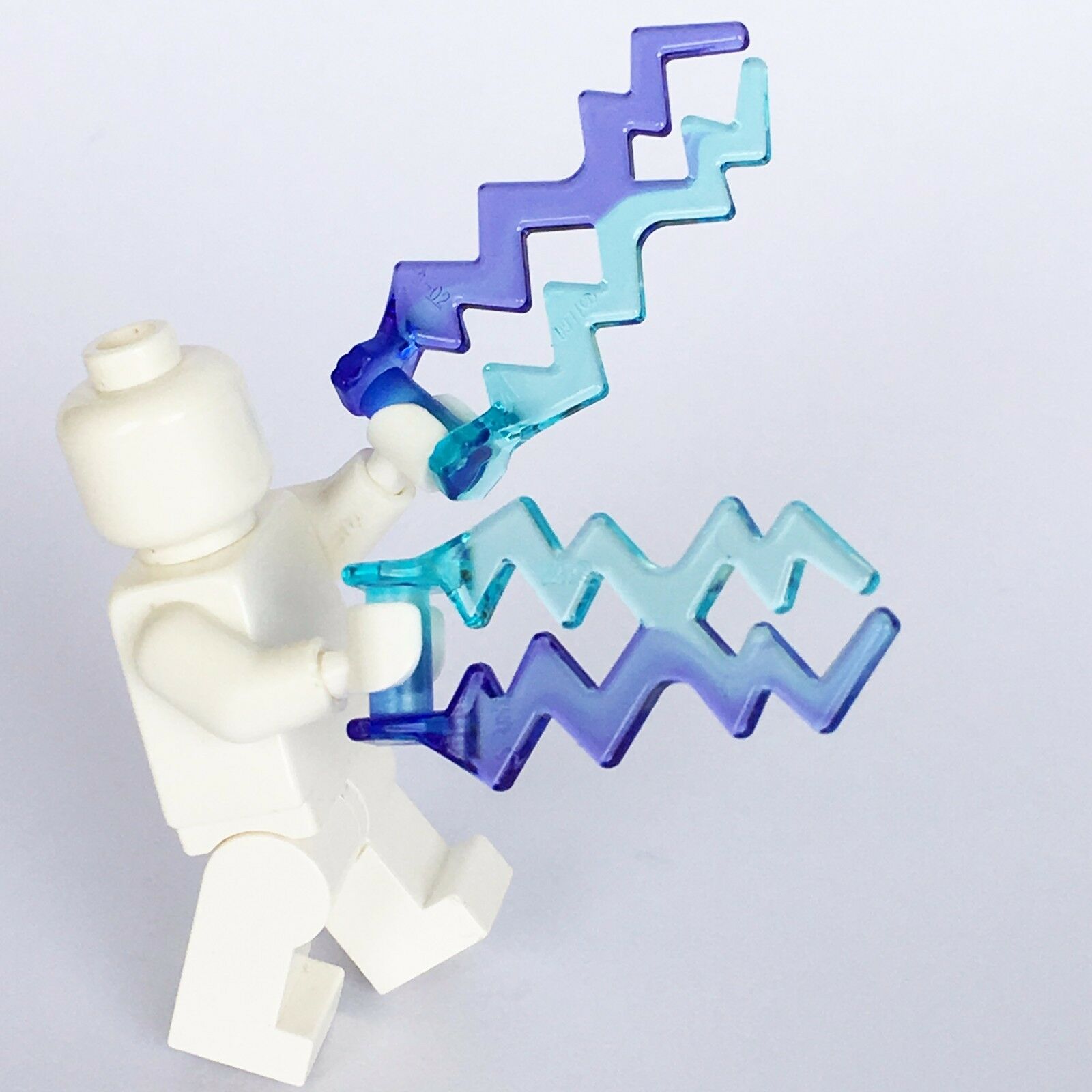2 x STAR WARS lego FORCE LIGHTNING magic zigzag electric Minifigure sith lord NEW - Bricks & Figures