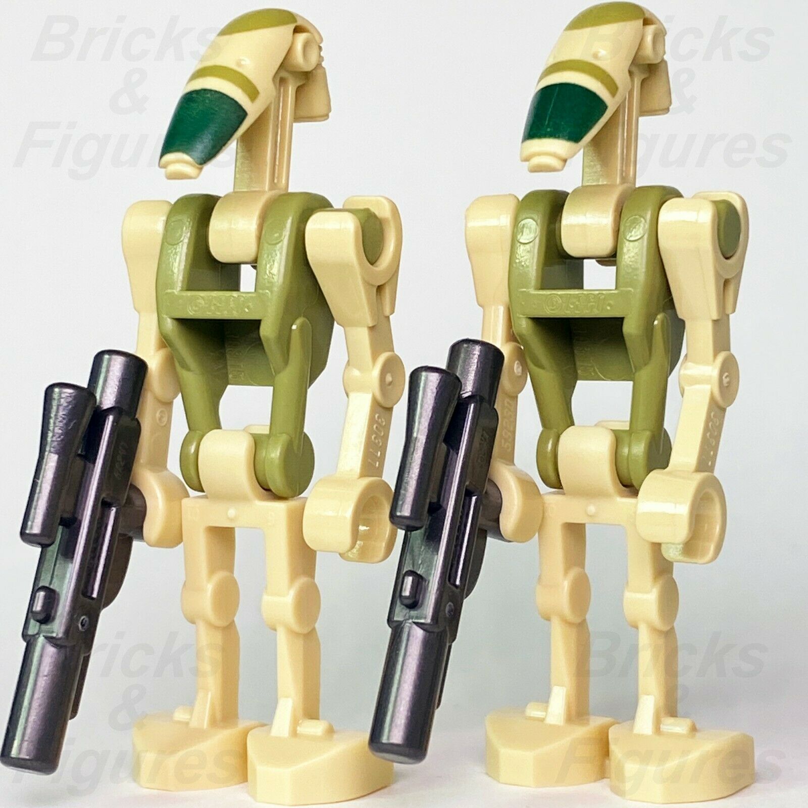 2 x Star Wars LEGO Kashyyyk Battle Droid Minifigure from sets 75234 75233 75283 - Bricks & Figures