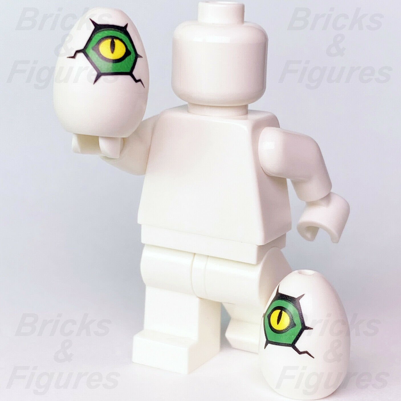 2 x Town City LEGO Alligator / Crocodile Egg Wildlife Rescue Animal Part 60302 - Bricks & Figures
