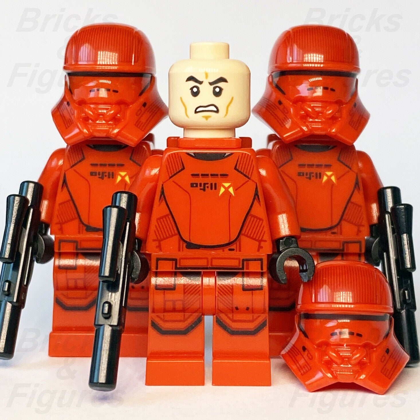 3 x New Star Wars LEGO Sith Jet Trooper Final Order Minifigure from set 75266 - Bricks & Figures