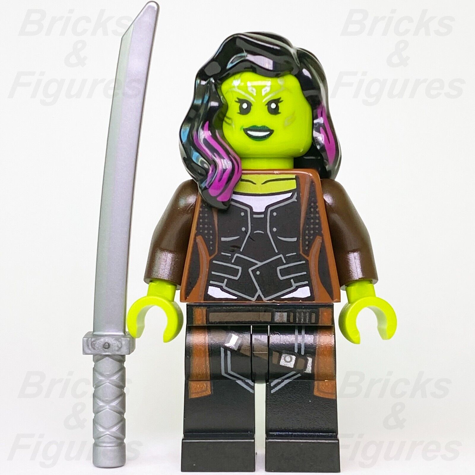 LEGO Marvel Super Heroes Gamora Minifigure Avengers Infinity War 76107 sh506