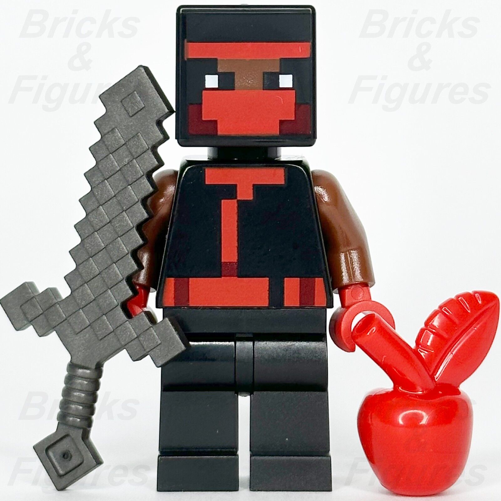 LEGO Minecraft Ninja Minifigure with Sword & Red Apple 21183 662304 min112