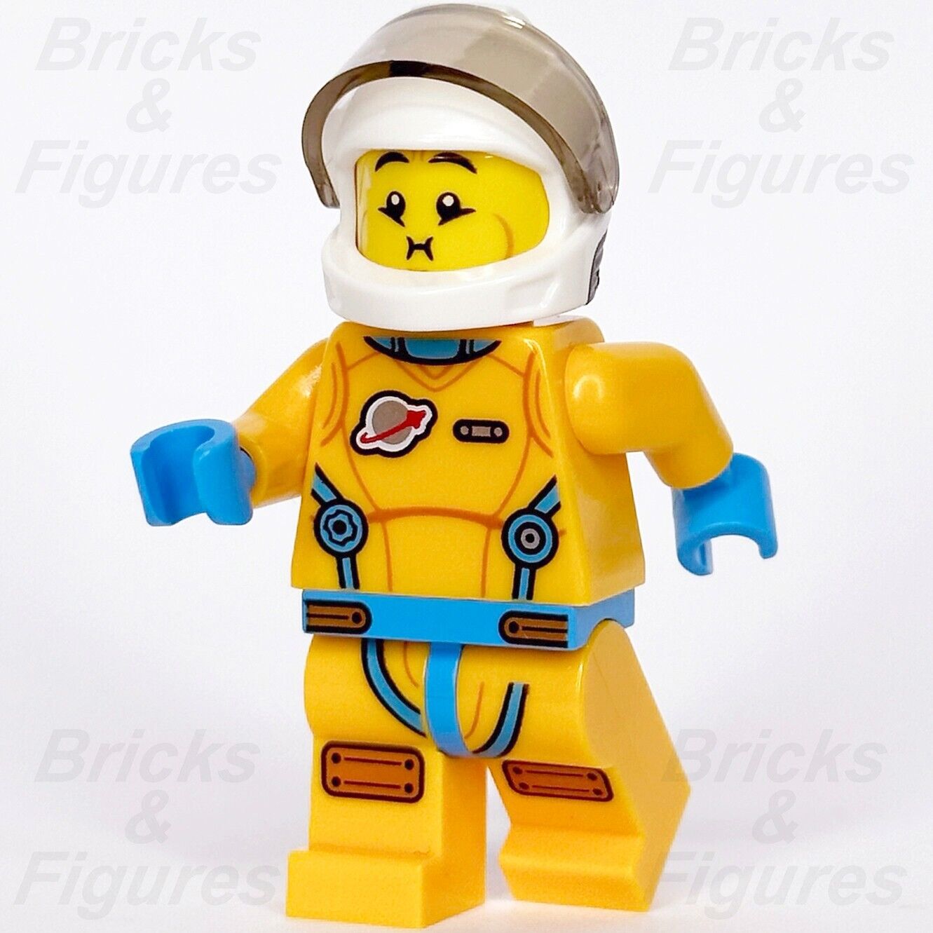 LEGO City Lunar Research Astronaut Minifigure Space Port Lieutenant Jamie 60354