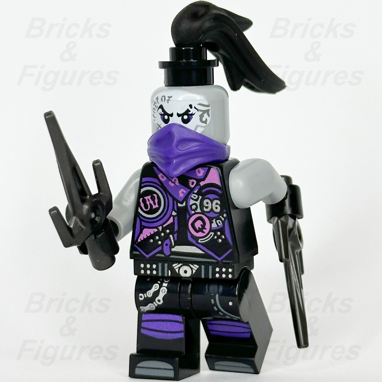 LEGO Ninjago Ultra Violet Minifigure Sons of Garmadon General 70640 njo400