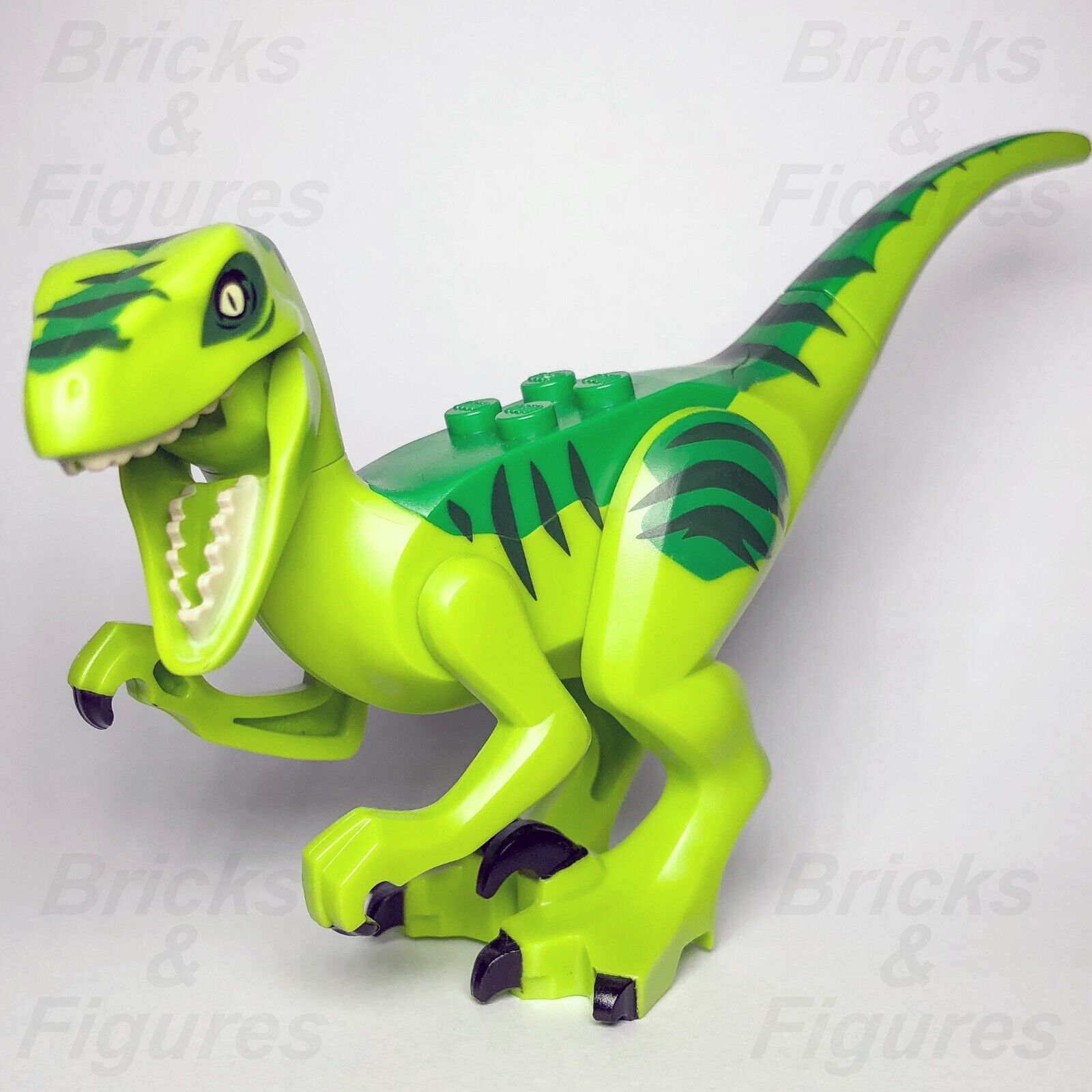 LEGO Jurassic World Raptor Minifigure Part Dinosaur Green Back 10757 Raptor08 2