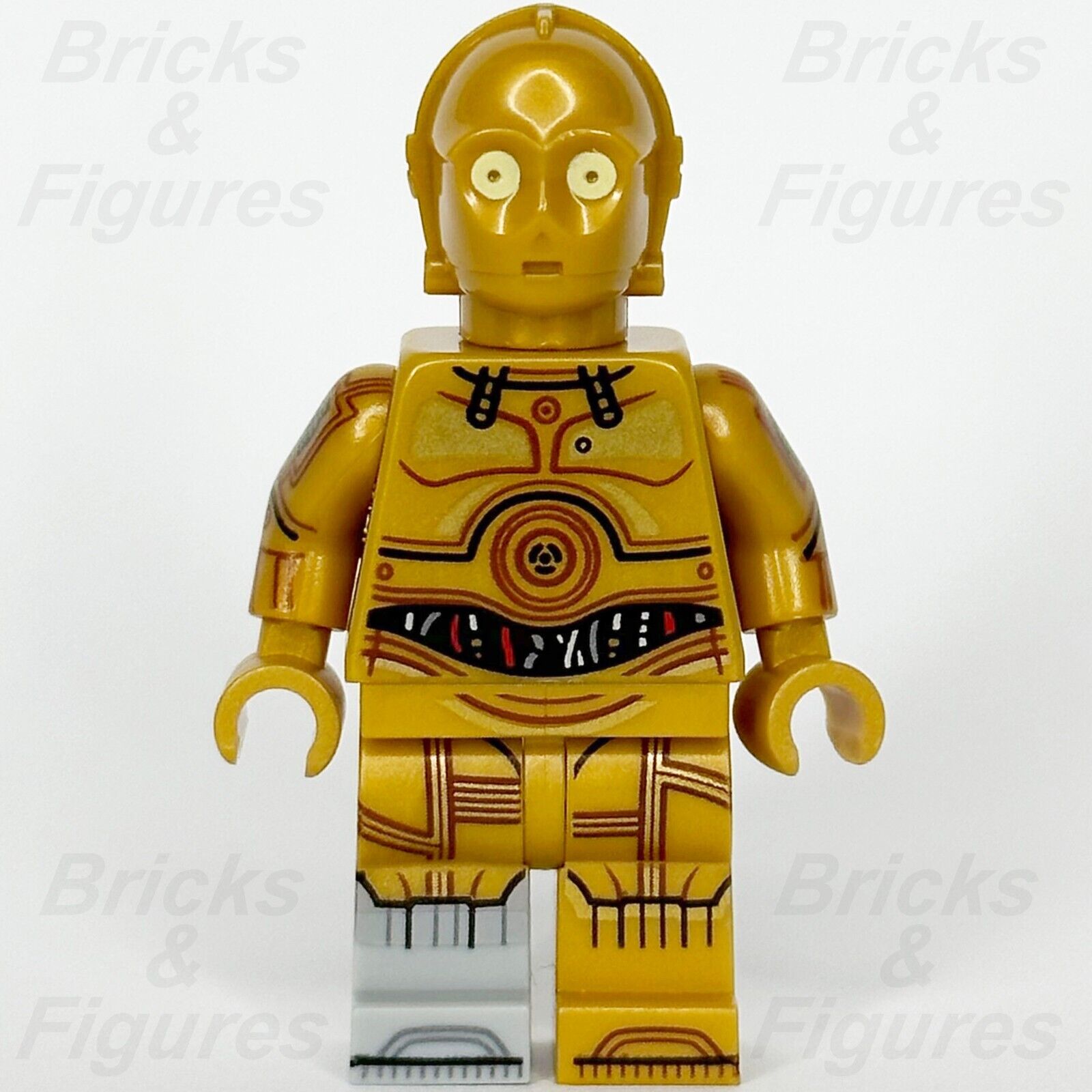 LEGO Star Wars C-3PO Minifigure Protocol Droid Printed Arms & Legs 75341 sw1209 2