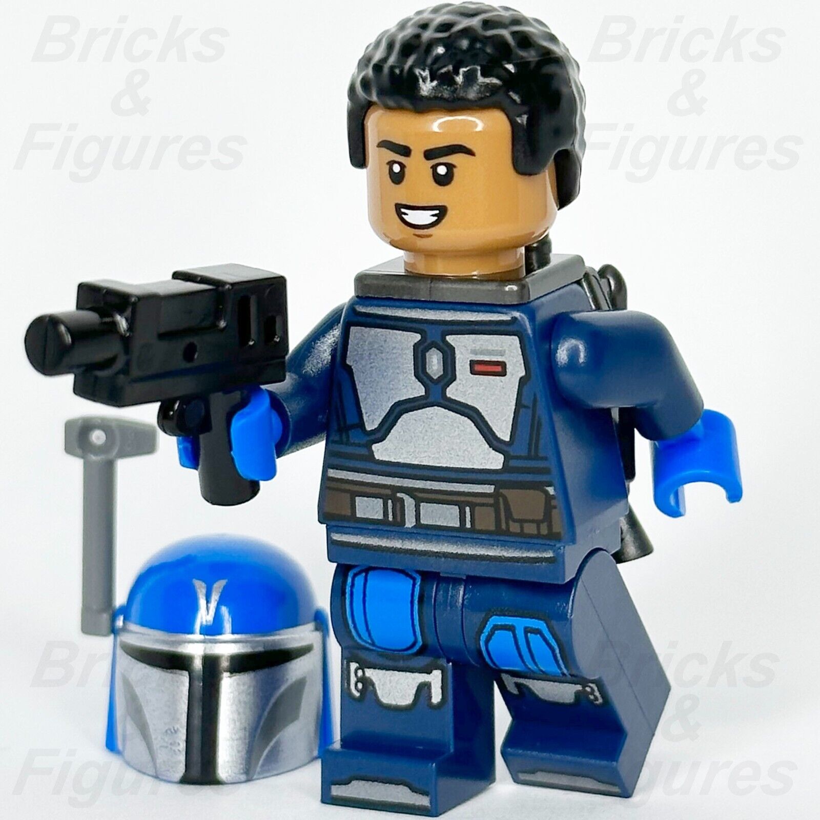 LEGO Star Wars Mandalorian Fleet Commander Minifigure with Helmet 75348 sw1259 2