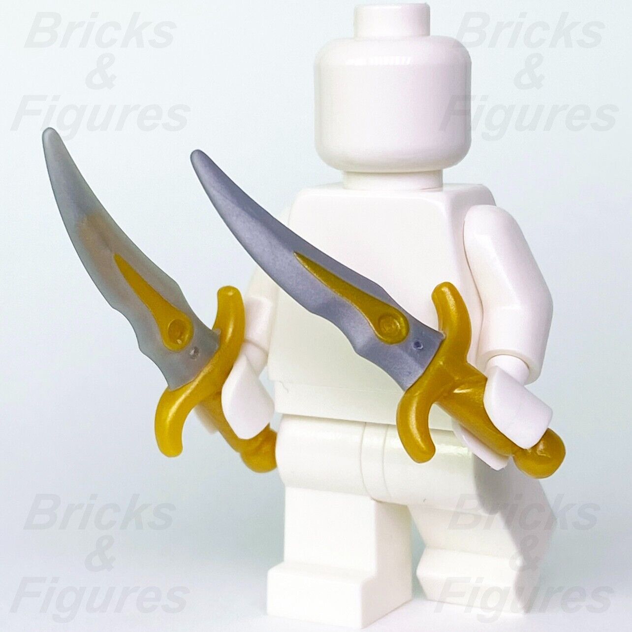 LEGO Elven Dagger Blades Minifigure Weapon Parts The Hobbit 88288c01 Elvish x 2