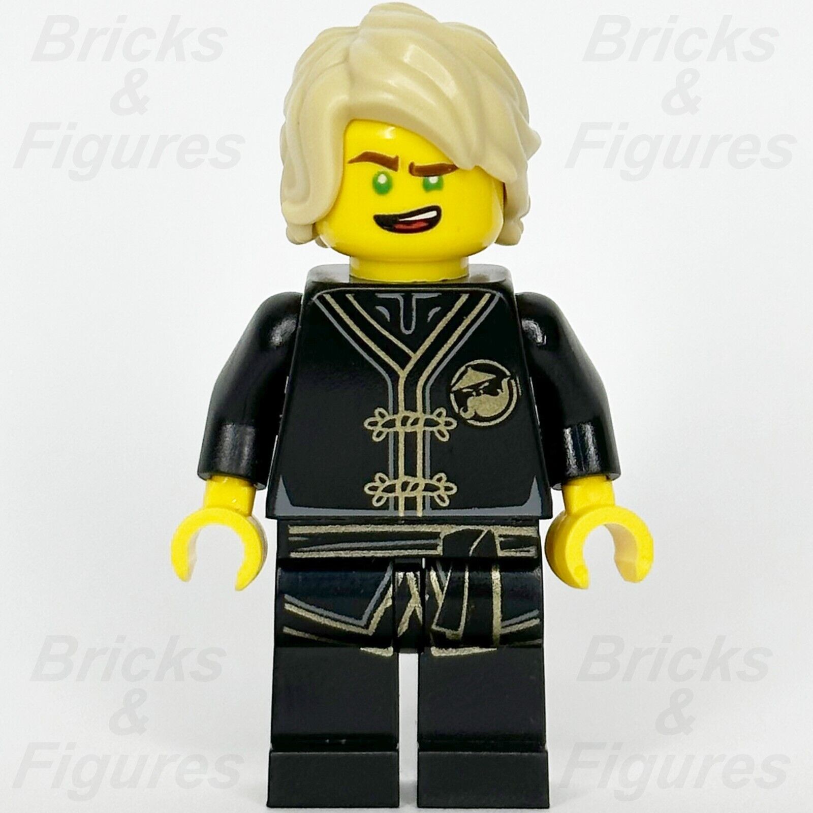 LEGO Ninjago Lloyd Minifigure Sons of Garmadon Black Wu-Cru Training Gi njo424 2