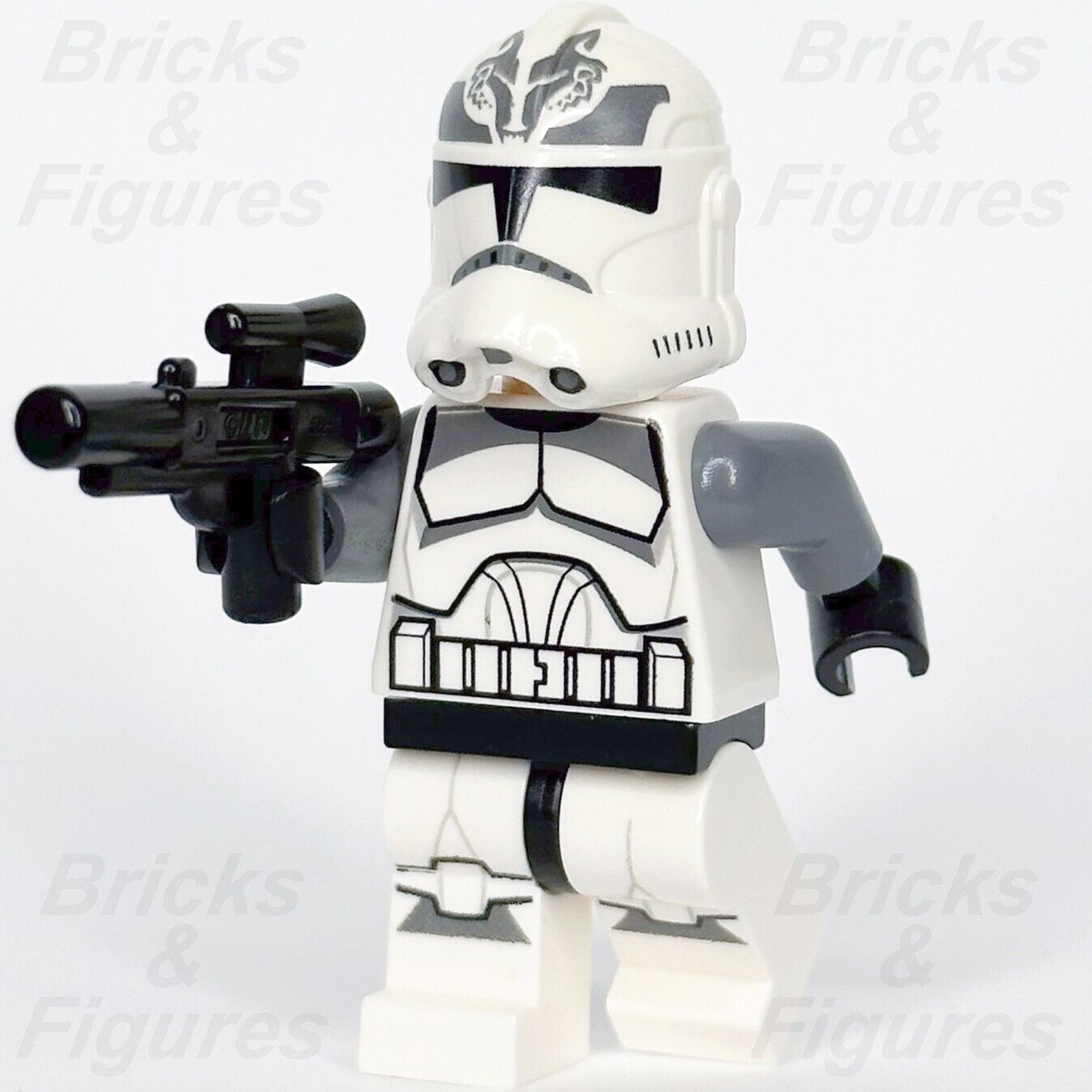 LEGO Star Wars Wolfpack Clone Trooper Minifigure Phase 2 104th 75045 sw0537 - Bricks & Figures