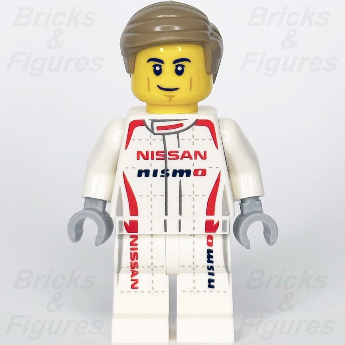 LEGO Speed Champions Nissan GT-R NISMO Driver Minifigure Racing 76896 sc081 2
