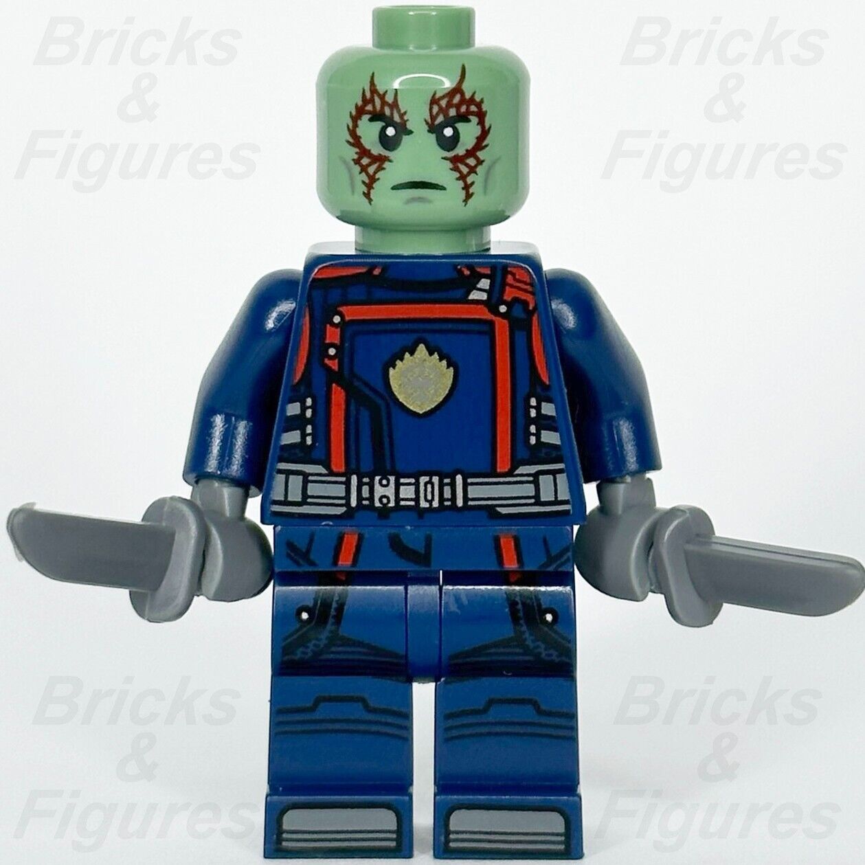 LEGO Super Heroes Drax Minifigure Marvel Guardians of the Galaxy Vol. 3 76255 2